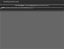 Tablet Screenshot of healthprotect.com